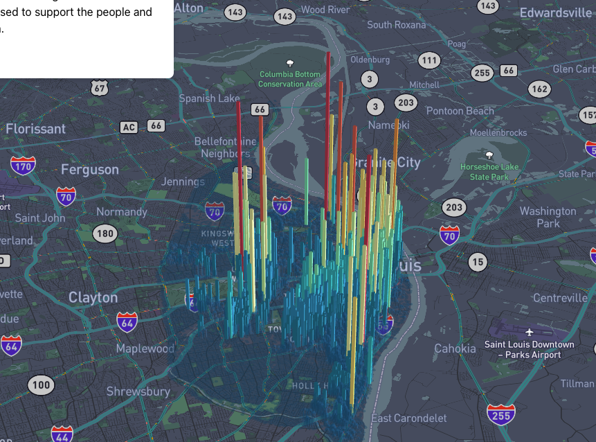 H3 mapbox map